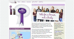 Desktop Screenshot of independentnetwork.org.uk